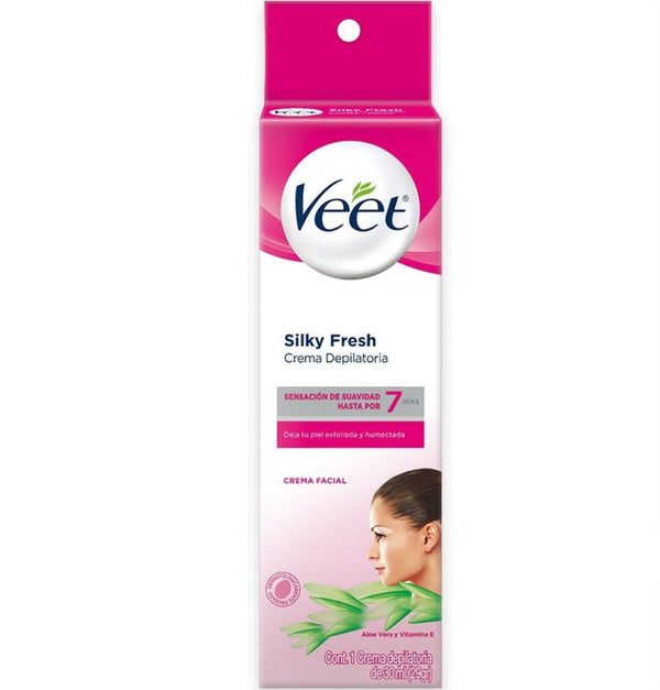 Veet Normal Skin Depilatory Cream (30Ml / 1.01Fl Oz): Removes Shortest Hairs, Moisturizes, Leaves Skin Soft & Silky for 7 Days