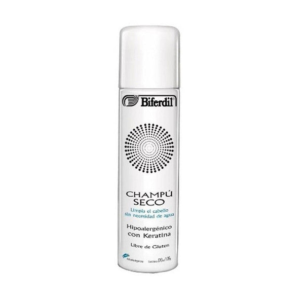 Biferdil Dry Hypoallergenic Shampoo with Keratin( 170ml/5.74fl oz )Strengthen & Repair Hair -