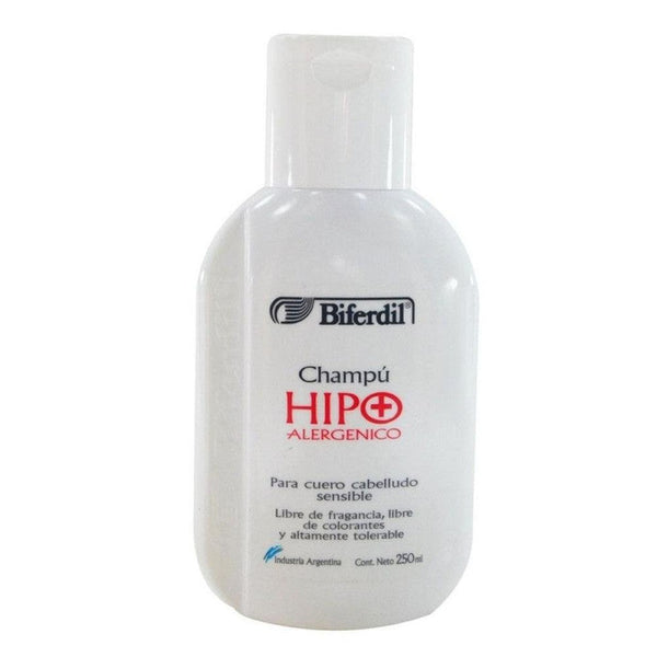 Biferdil Hypoallergenic Shampoo (250ml / 8.45fl oz) - Gentle Cleansing, pH Balanced, Moisturizing, Anti-Inflammatory & Sulfate-Free