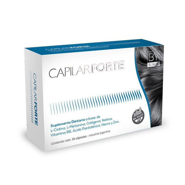 By She Capilar Forte Anti Hair Loss - 30 Tablets to Strengthen Hair Follicles and Improve Hair Growth