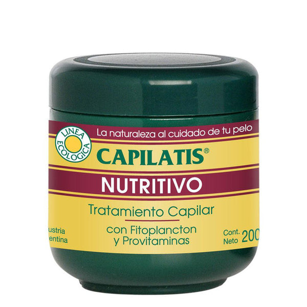 Capilatis Nourishing Ecological Hair Treatment(200ml/6.76fl oz) Natural Ingredients, Sulfate-Free, Moisturizing, Strengthening, Shine, Softening