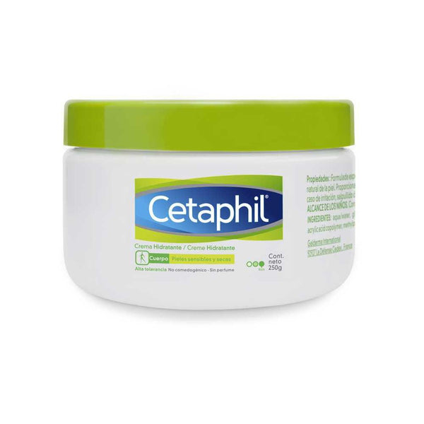 Cethapil Moisturizing Cream (250ml/8.45Fl Oz): Non-Greasy 96-Hour Hydration Moisturizing Cream with Almond Oil | Clinically & Dermatologically Tested