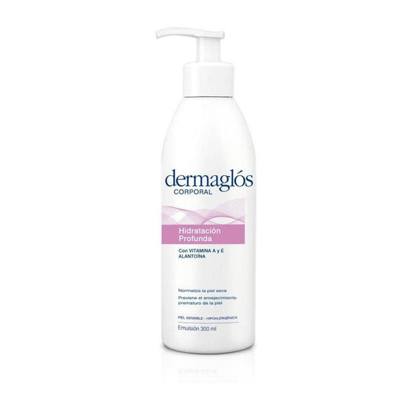 Dermaglos Moisturizing Body Cream:(300ml/10.14fl oz) Natural Ingredients for Soft, Supple Skin