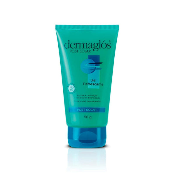 Dermaglos Refreshing Post Solar Gel: Moisturizes, Nourishes, and Repairs Tissues to Prolong Tanning 50Gr / 1.69Oz