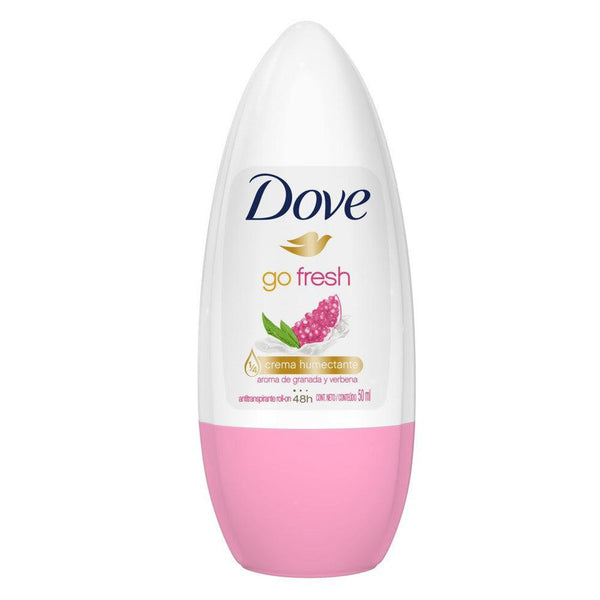 Dove Go Fresh Pomegranate Roll On Deodorant(50Ml / 1.69Fl Oz) 24-Hour Odor Protection with Natural Minerals & 1/4 Moisturizers