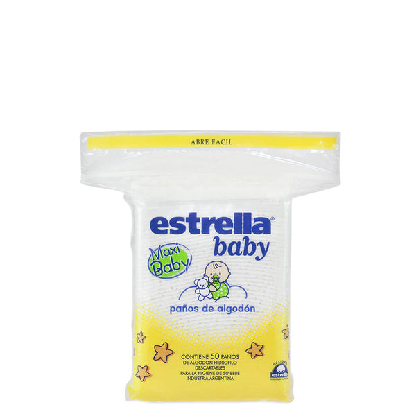 Estrella Baby Absorbent Cotton Cloths: 100% Cotton, Hypoallergenic, Highly Absorbent & More