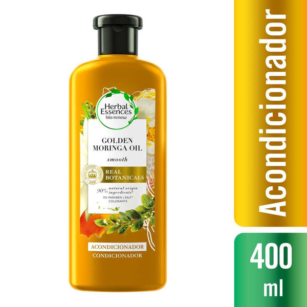 Herbal Essences Bio Renew Golden Moringa Oil Conditioner - 400ml/13.52fl oz - Paraben & Gluten Free - Nourish & Strengthen Hair