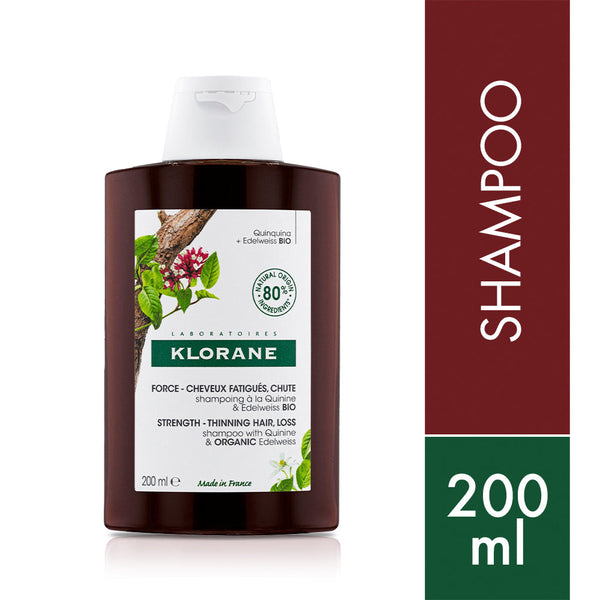 Klorane Hair Loss Shampoo with Quinine Extract, Vitamins B3 & B6 - 200ml/6.76fl oz