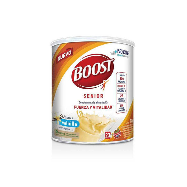 Nestle Boost Senior Vanilla Powder Supplement (740Gr/26.1Oz): Prebiotics for Cognitive, Bone & Immune System Health - Gluten & Lactose-Free